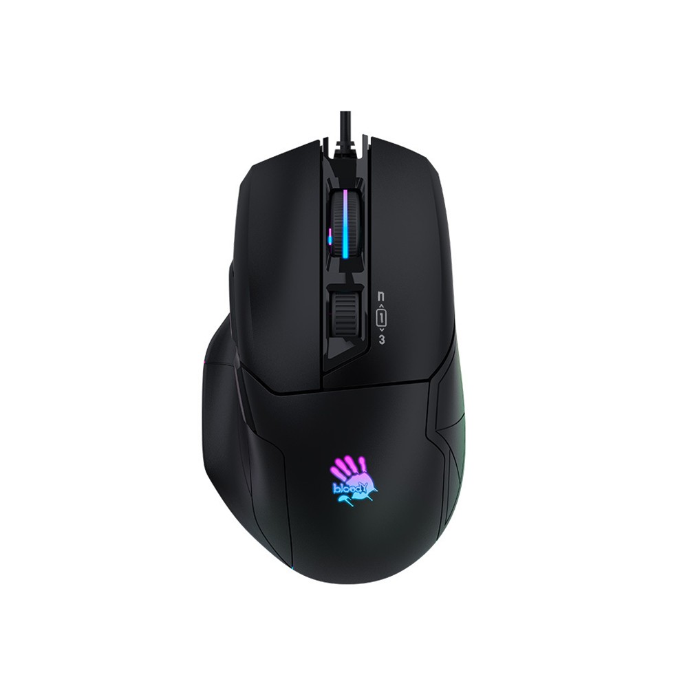 For BLOODY W70 MAX wired USB gaming mouse programmable activation version