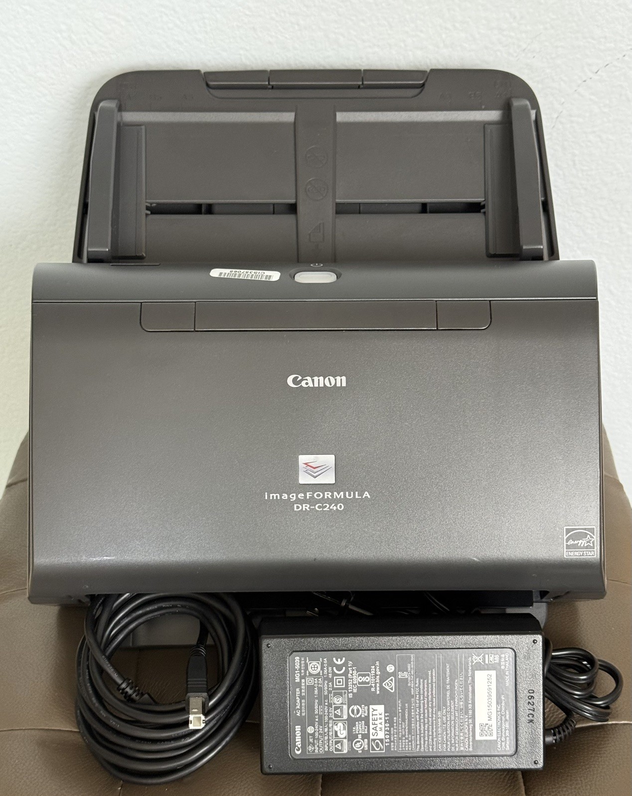 Canon imageFORMULA DR-C240 High-Speed Sheetfed Scanner TESTED w/ AC Adapter /USB