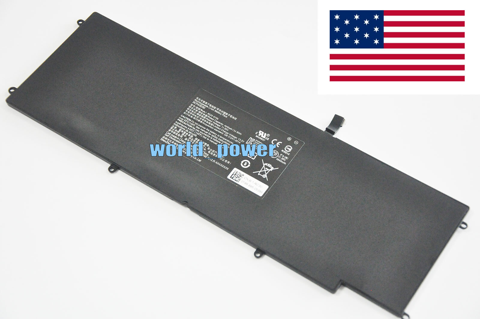 NEW Genu RC30-0196 3ICP4/92/80 Battery For Razer Blade Stealth 2016 v2 i7-7500U