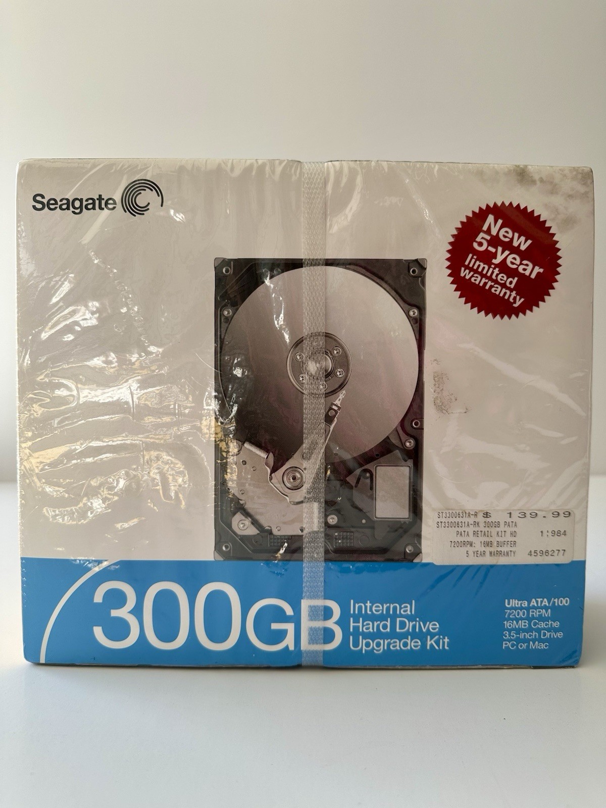 Seagate Barracuda 300GB 3.5in Internal HDD 7200RPM 16MB Ultra ATA/100 PC Mac