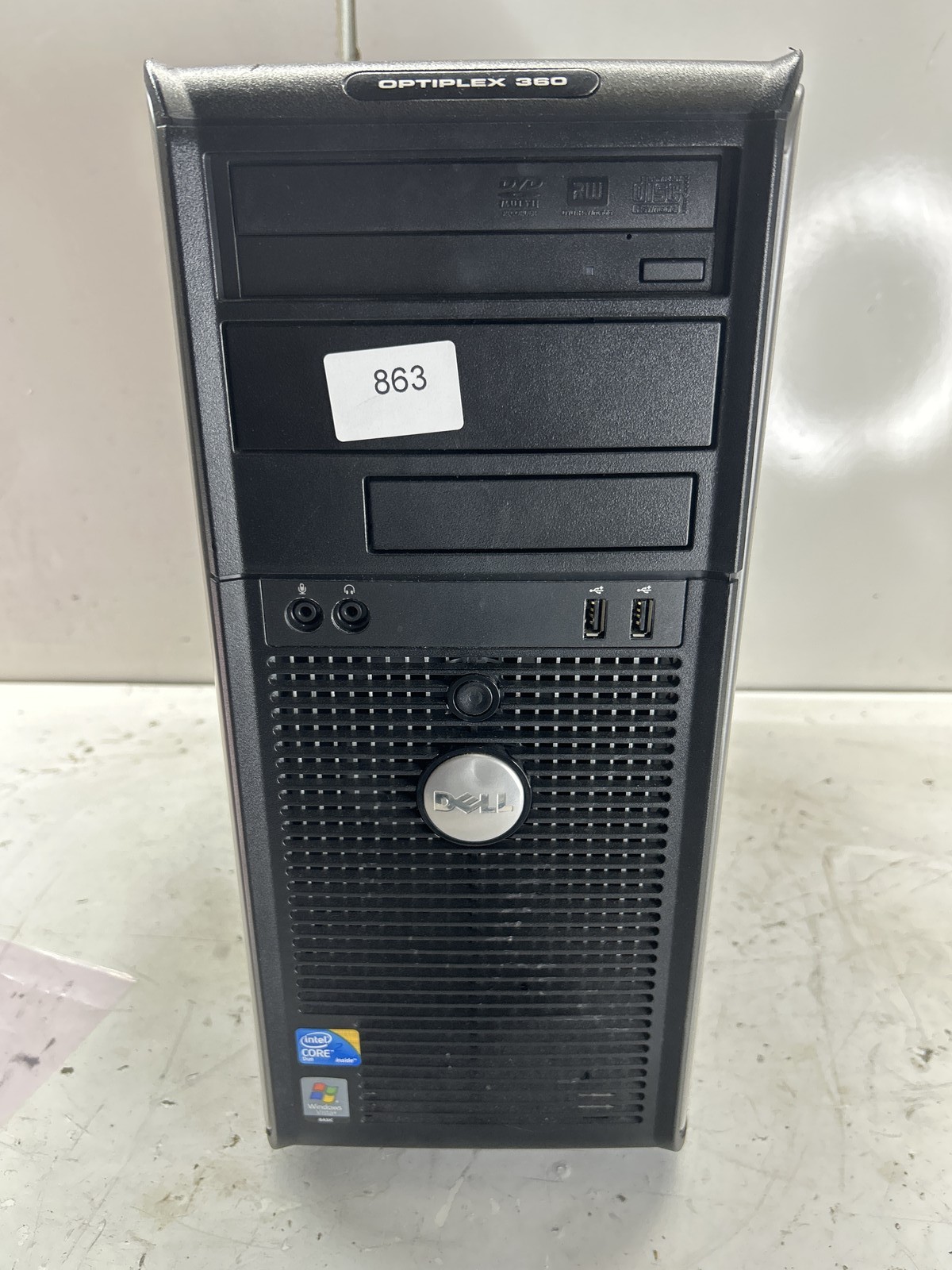 Dell OptiPlex 360 Intel Core 2 Duo E7400 2.80GHz 1GB NO HDD Leaky Caps