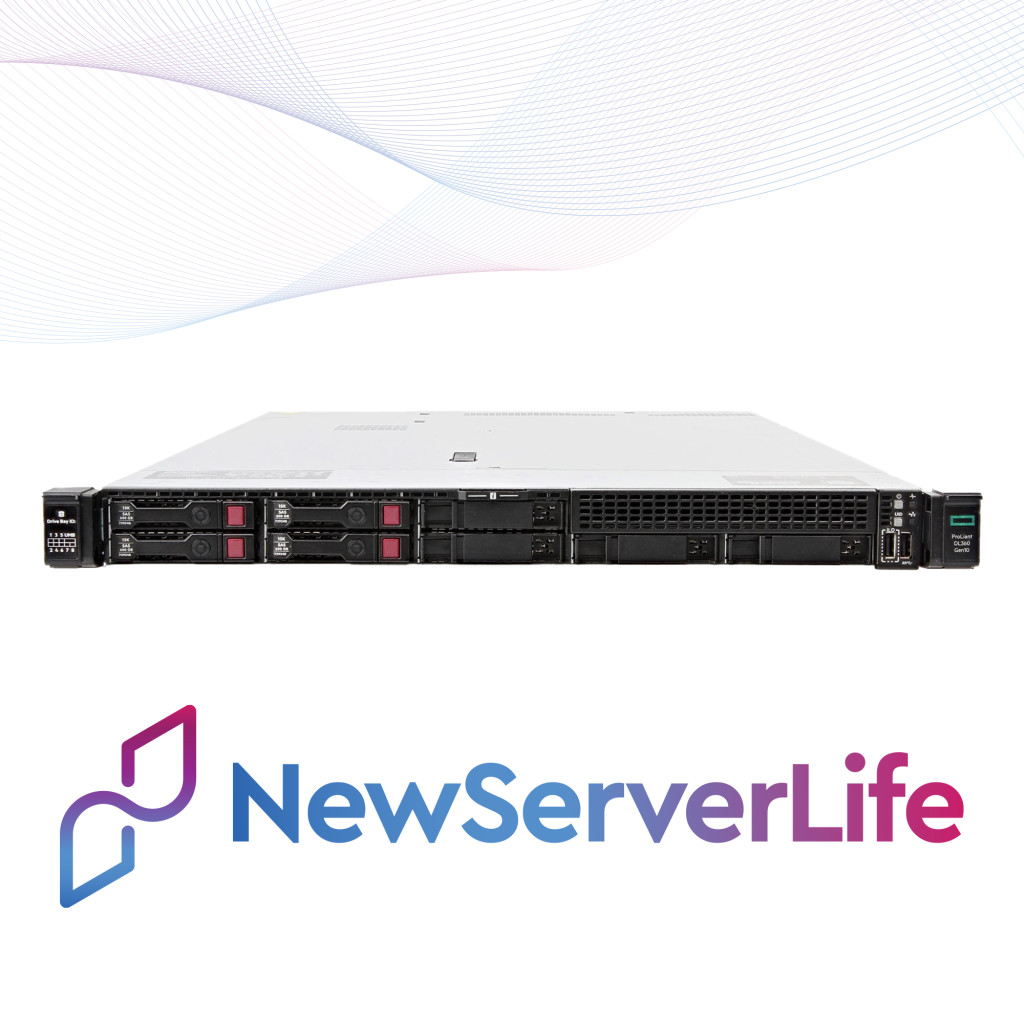 HP ProLiant DL360 Gen10 8SFF 2x Gold 6230 2.1GHz =40 Cores 64GB P408i-a 4xRJ45