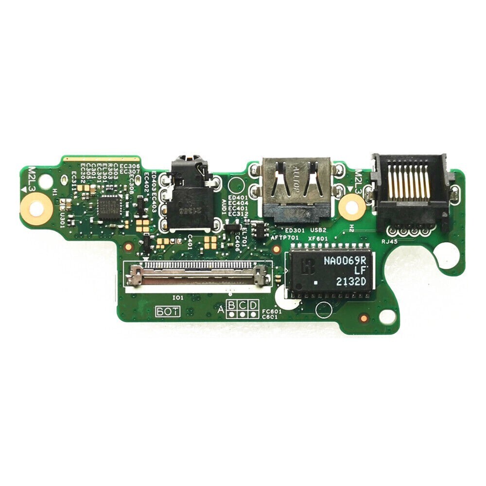 New USB SD Card Reader RJ45 Audio Board For Dell Vostro 5490 5590 V5590