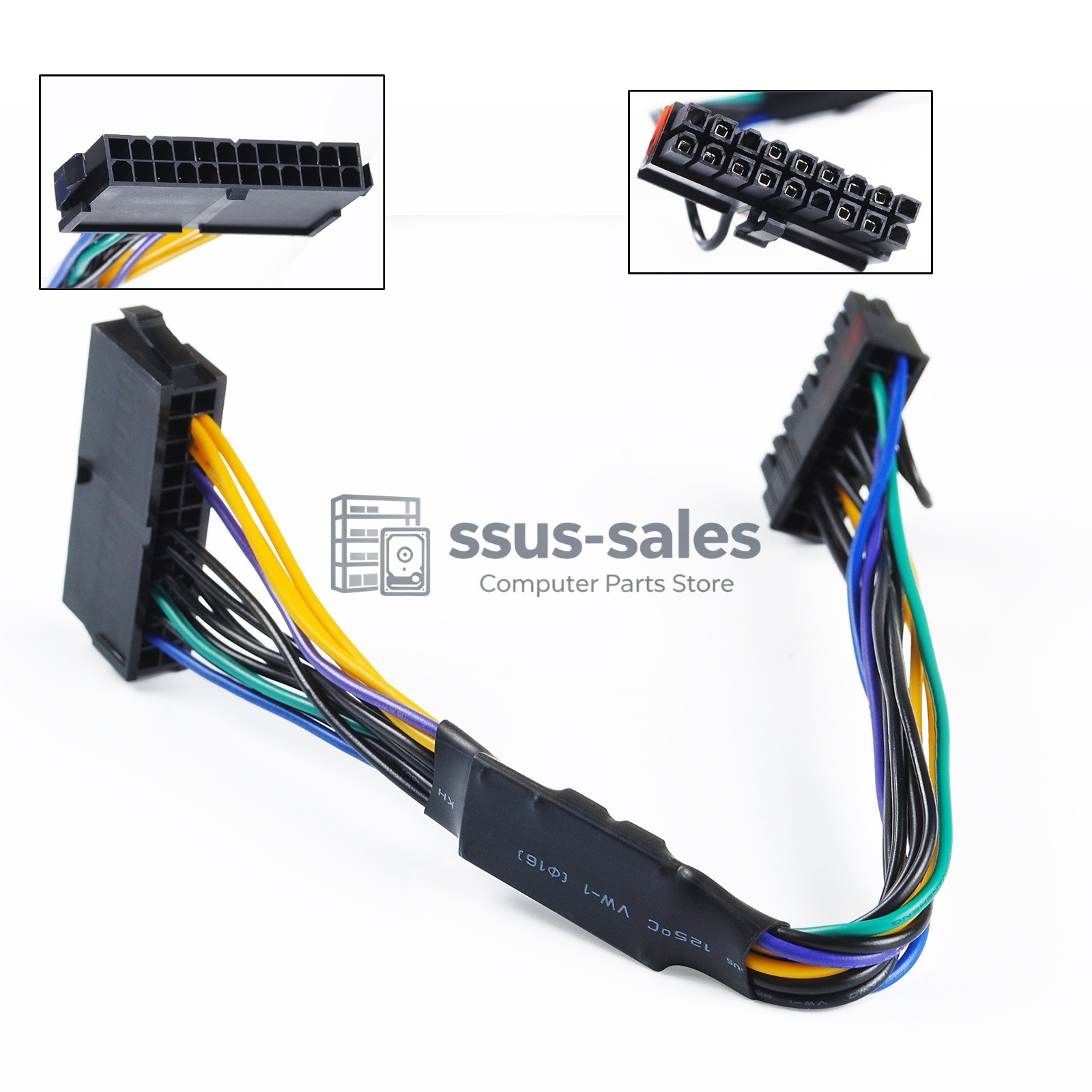ATX 24P To 18P Power Supply Conversion Cable 30 CM Fit HP Z220 Z230 Z340 Z420