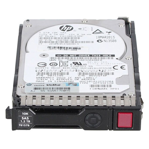 781518-B21 HP 1.2TB 12G SAS 10K 2.5" SFF SAS HDD 781578-001