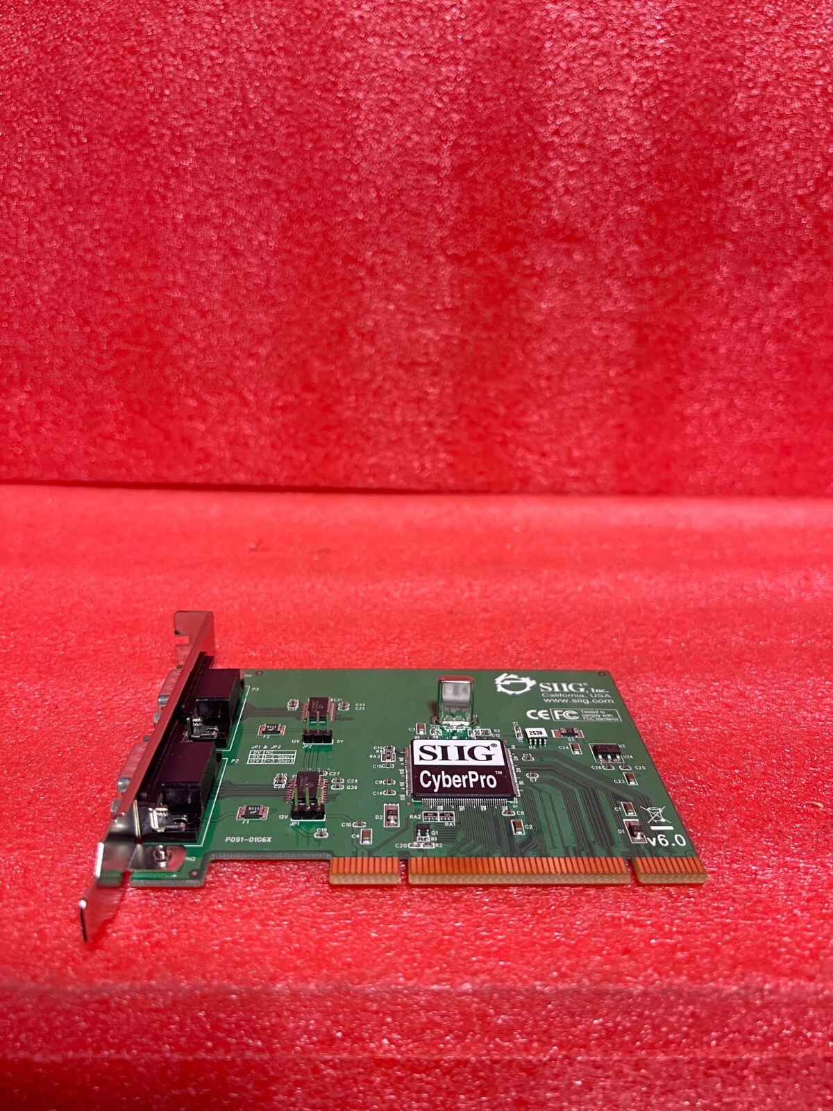Siig JJ-P02D11-S6 2-Port Serial Universal PCI Card, JJP02D11S6