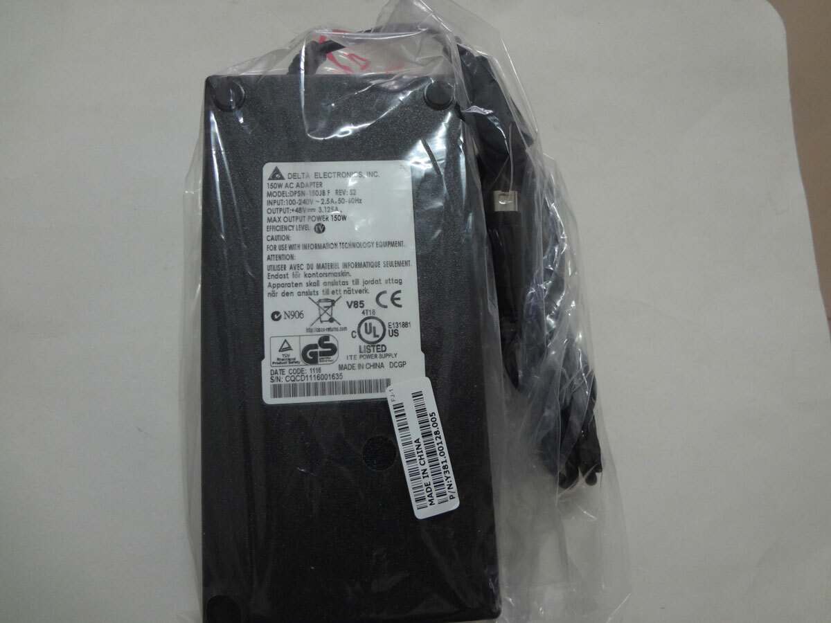 NEW @Genuine 48V 3.125A Delta Electronics.INC 150W AC adapter DPSN150JBD OEM
