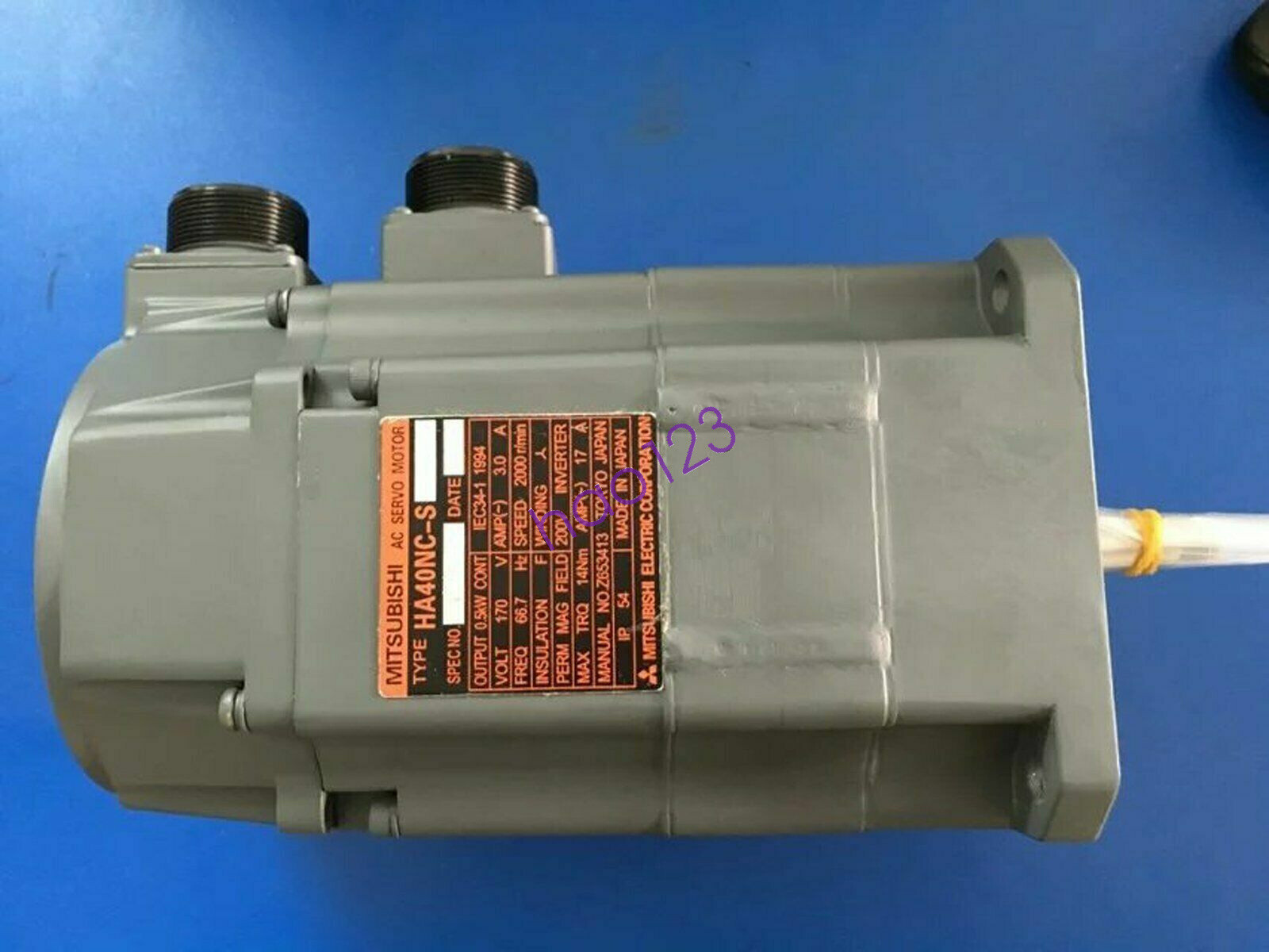 1PC Mitsubishi Used Servo Motor HA40NC-S in good condition DHL/FedEx