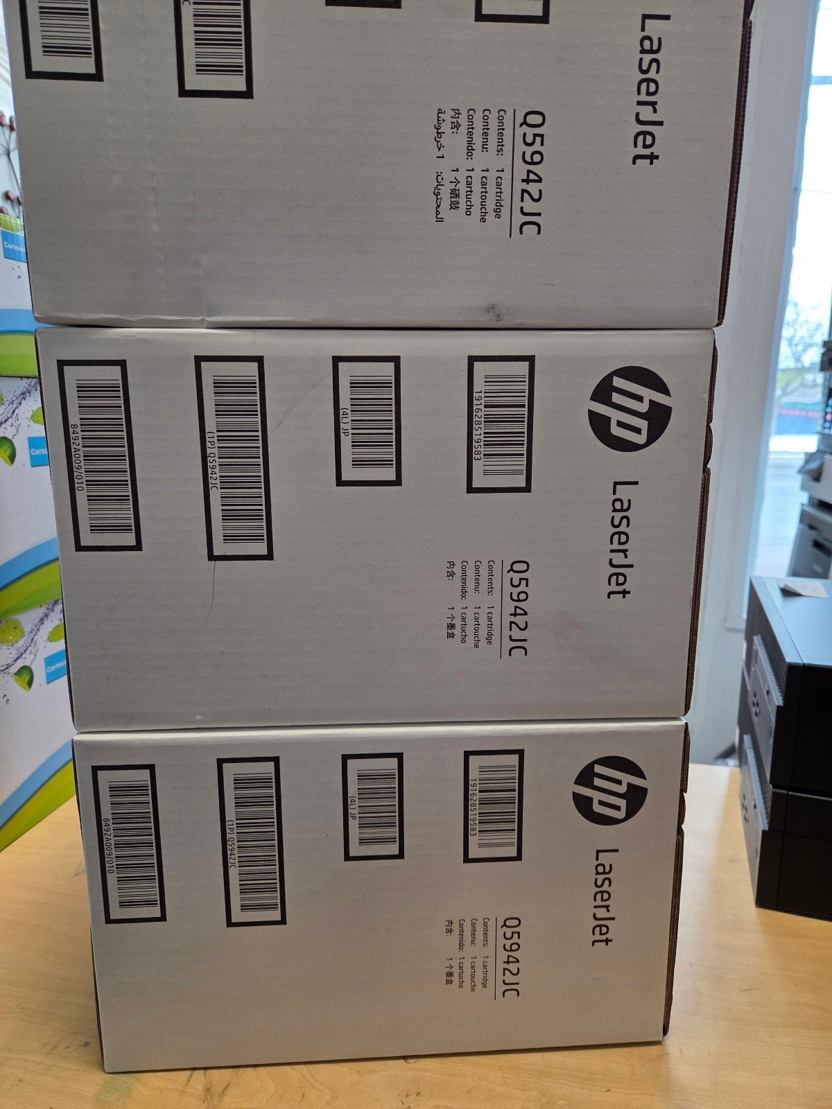 HP 42X , Q5942JC High-Yield Black Toner Cartridge For HP LaserJet