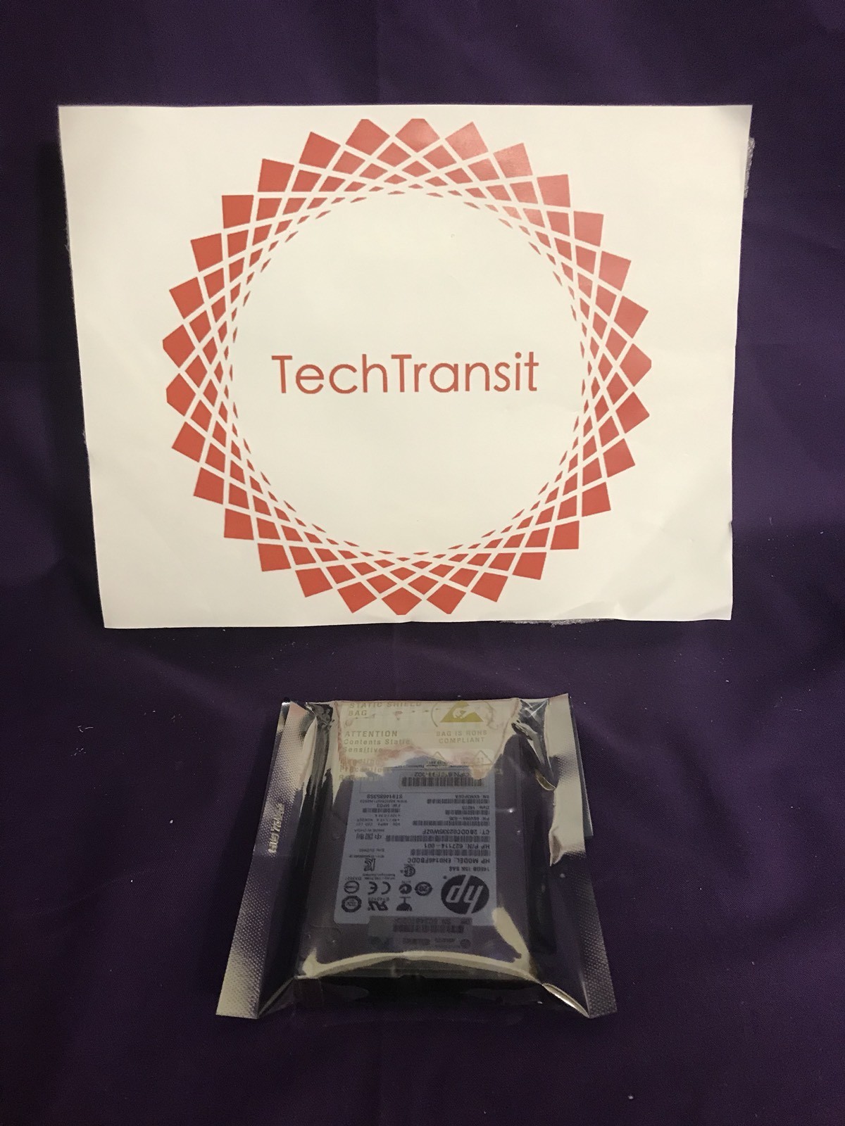 HP 653950-001 652605-B21 146GB 15K 2.5" SC Hard Drive