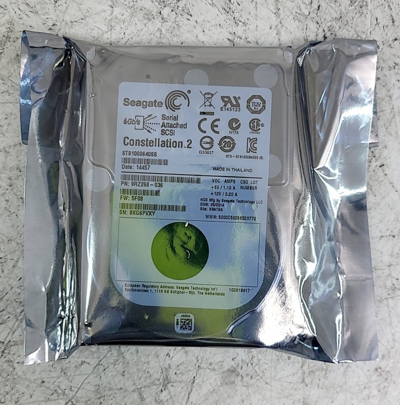 SEAGATE ST91000640SS 9RZ268-036 Hard Drive 1TB SAS 2.5"