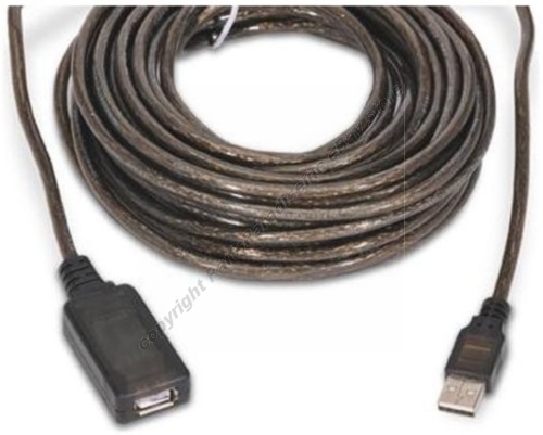 Lot10 30ft Active/Amplified USB2.0 Extension Camera/Printer Cable Male-Female$SH
