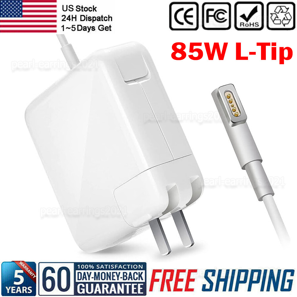 85W L-Tip Adapter Charger For Mac Book Pro 13''/15''/17''A1172 A1261 A1286 A1281