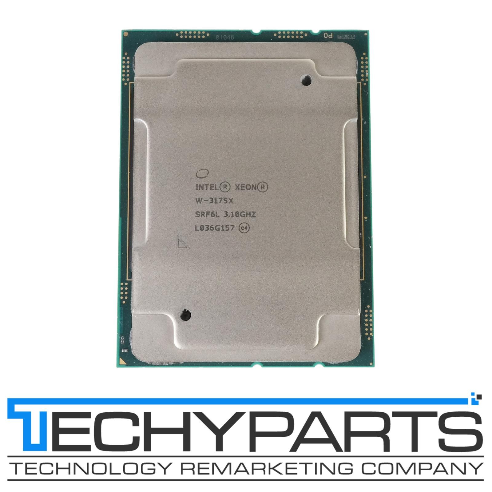 Intel SRF6L Xeon W-3175X 3.1GHz 28-Core 38.5MB L3 LGA3647 CPU BX80673W3175X