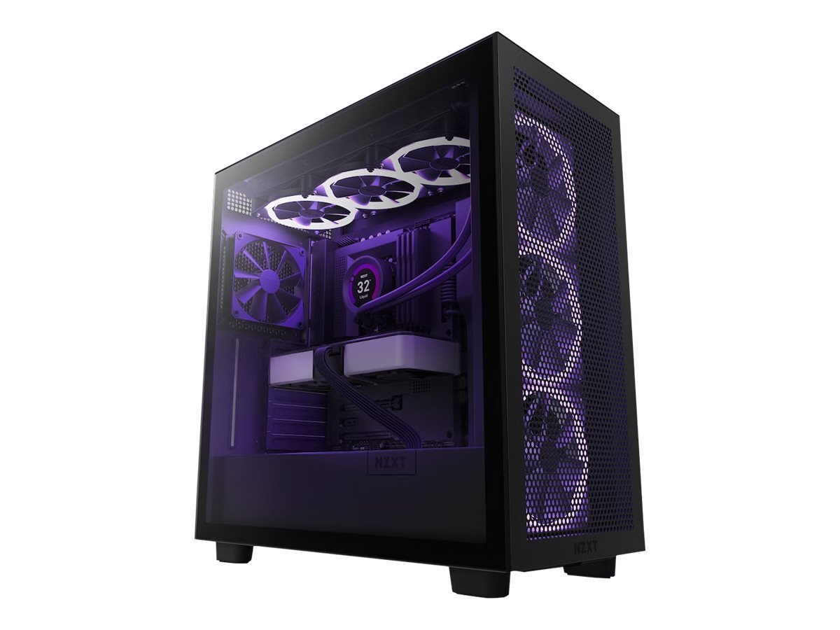 CM-H72FB-01 NZXT H series H7 Flow Mid tower ATX side panel with window (hä ~D~