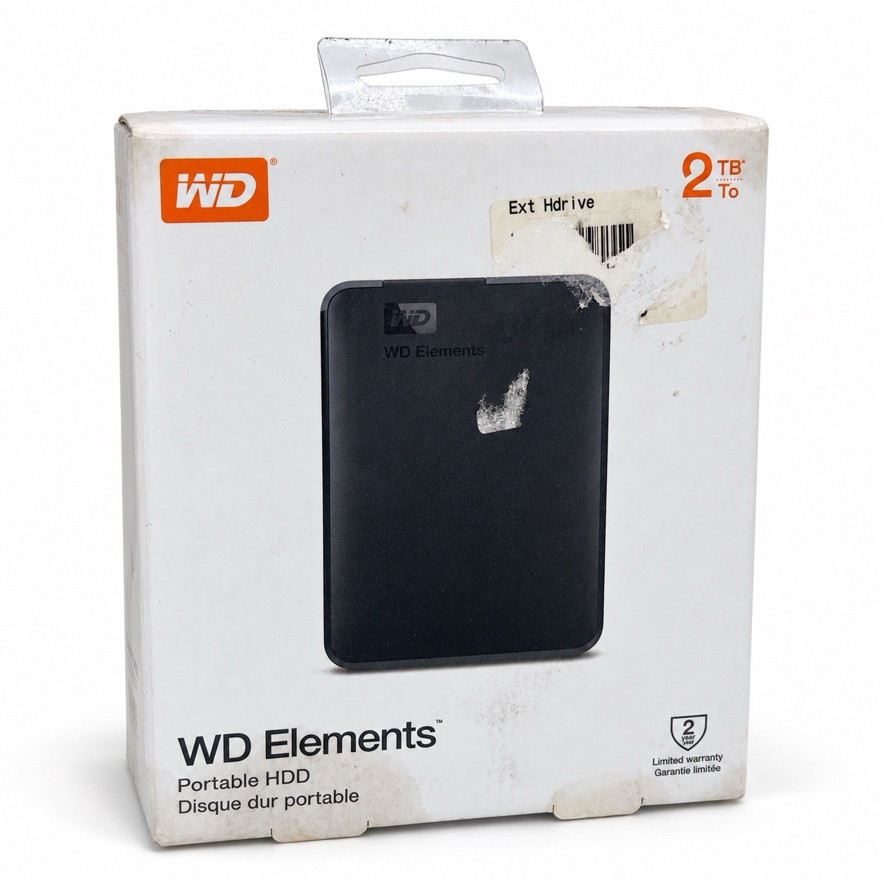 Western Digital WD Elements 2TB USB 3.0 Portable External Hard Drive *NEW* (A1)