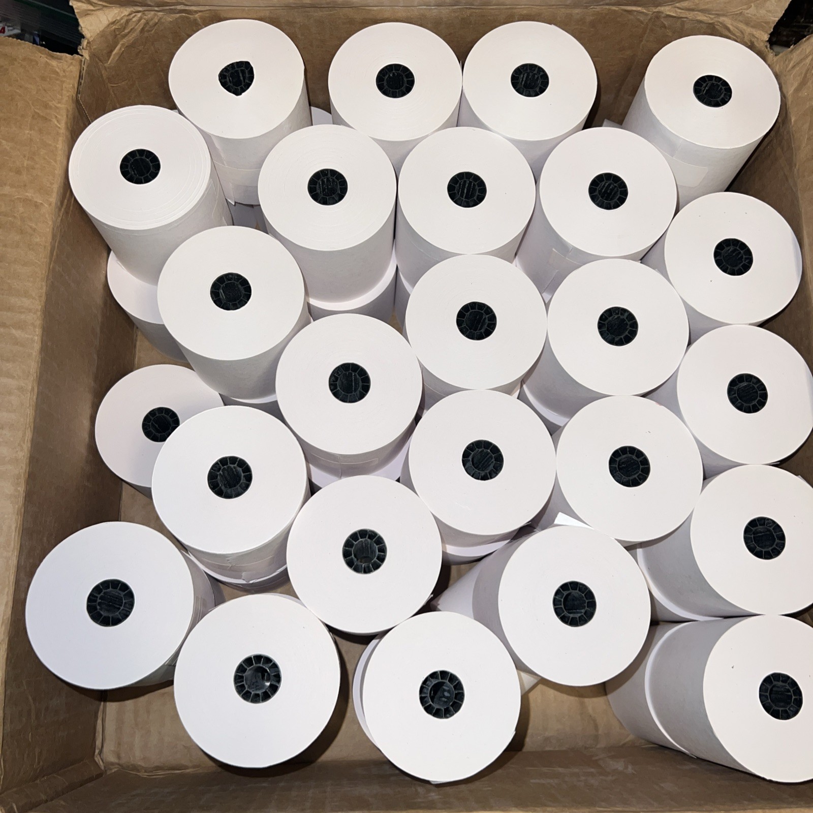 Case of 50 THERMAMARK,CONSUMABLES, BOND ROLL RECEIPT PAPER, 3"X165' BPA Free