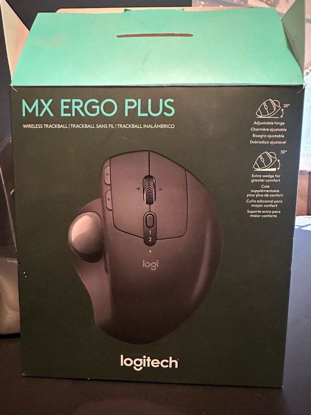 Logitech MX Ergo Plus Wireless Trackball Mouse