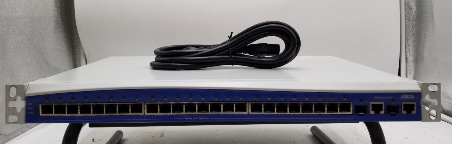 Adtran 1200740E1 NetVanta 6355 w/ Dual