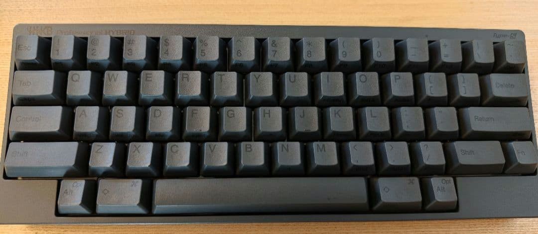 PFU HHKB Professional HYBRID Type-S PD-KB800BS US Layout Blank Compact Keyboard