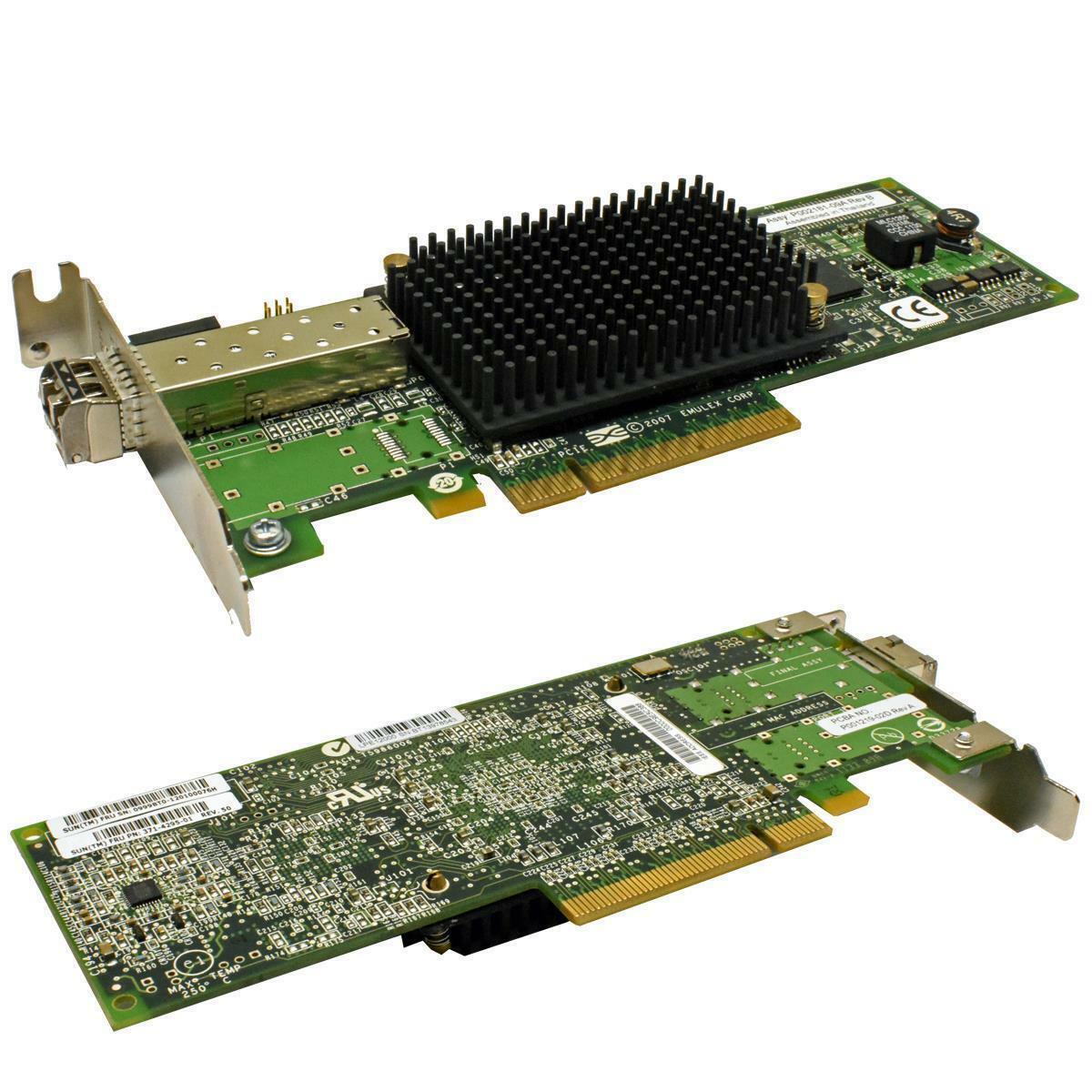 EMULEX / HP LightPulse LPE12000 8Gb/s PCIe x8 FC Server Adapter MPN 489192-001 L