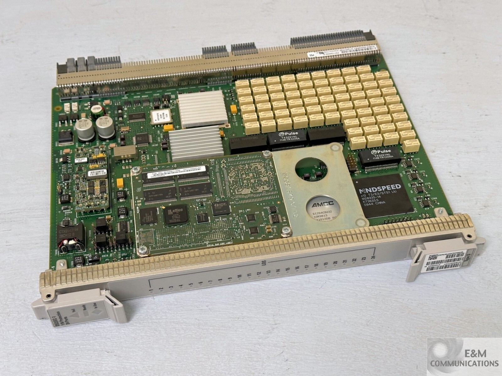 NTK544NAE5 06 CIENA NORTEL OME 6500 24-PORT DS3/EC-1 1:N PROTECTION CIRCUIT PACK