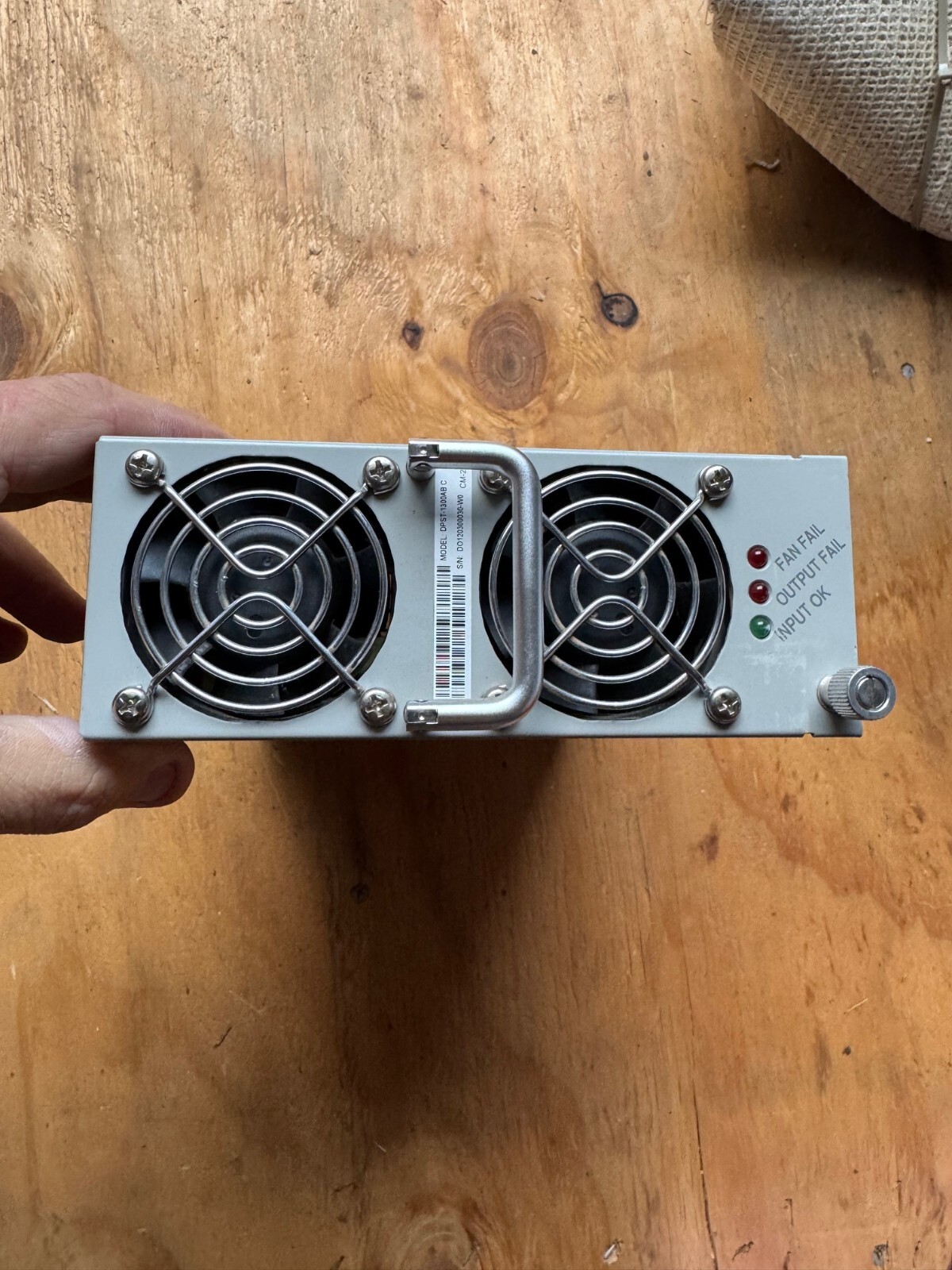 DELTA ELECTRONICS DPST-1300AB C POWER SUPPLY USED.