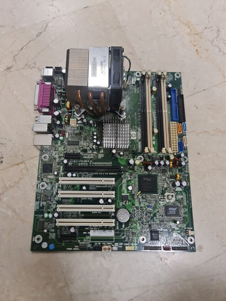 HP XW4200 358701-001 347887-002 347887-002 Motherboard + CPU + COOL FAN CPU