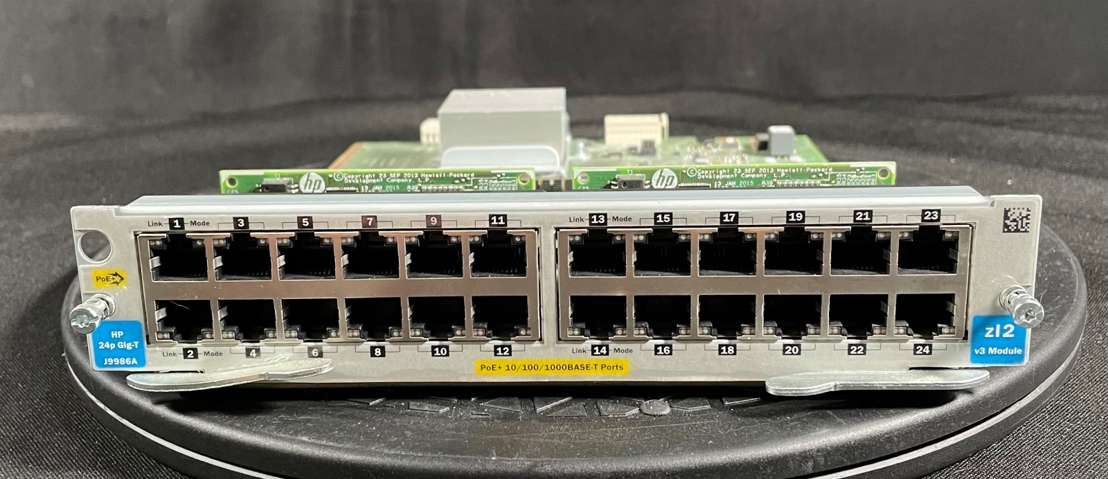 J9986A HpE ARUBA   24 Ports 10/100/1000BASE-T PoE+ V3 Module - Same Day Shipping