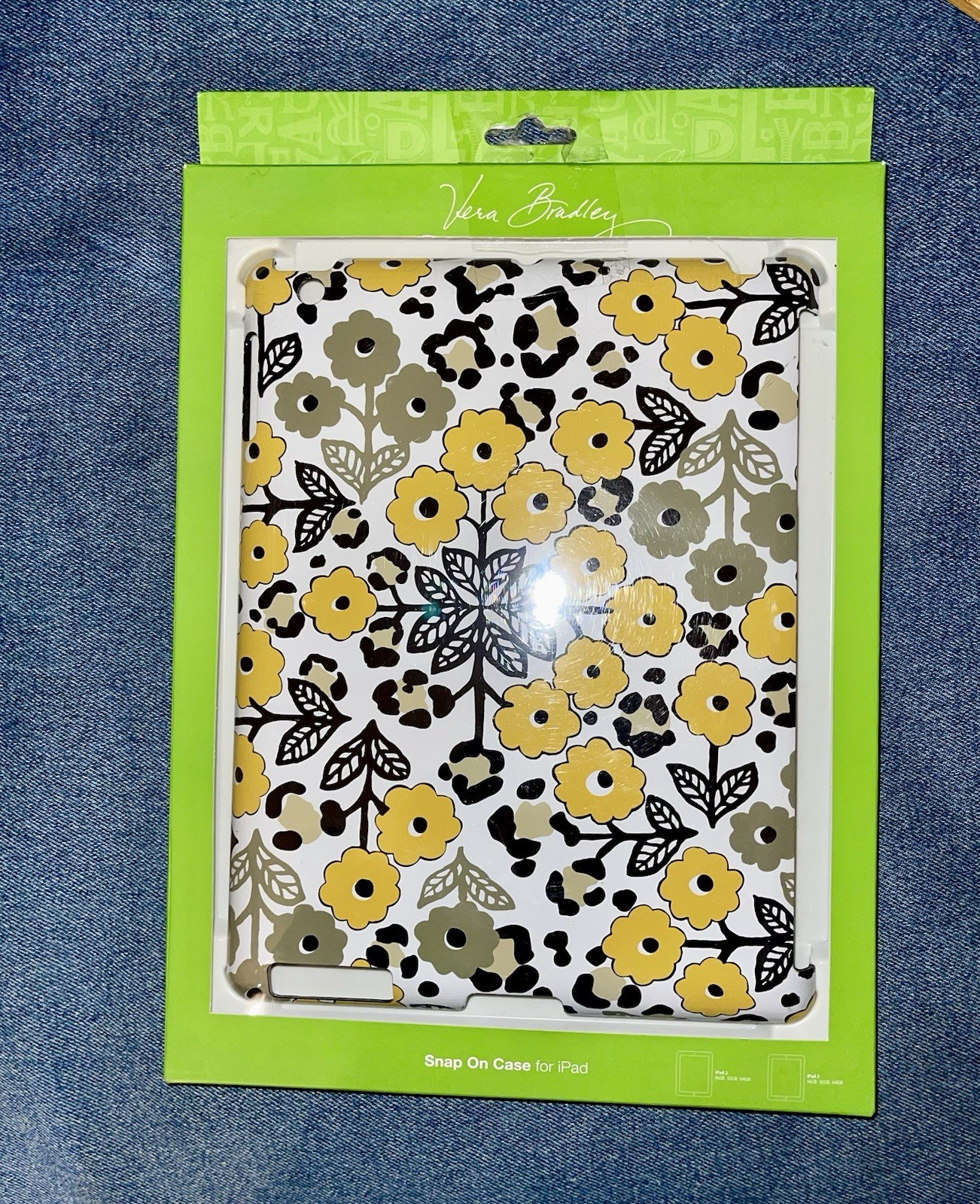 VERA BRADLEY Snap On Case for iPad New Go Wild