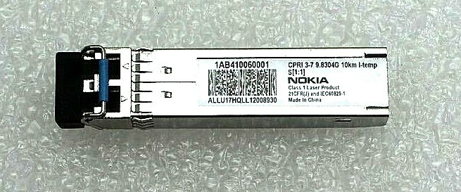 NOKIA 1AB410060001 3G 15KM SFP-S-16.1/CPRI 1-4 TRANSCEIVER new original