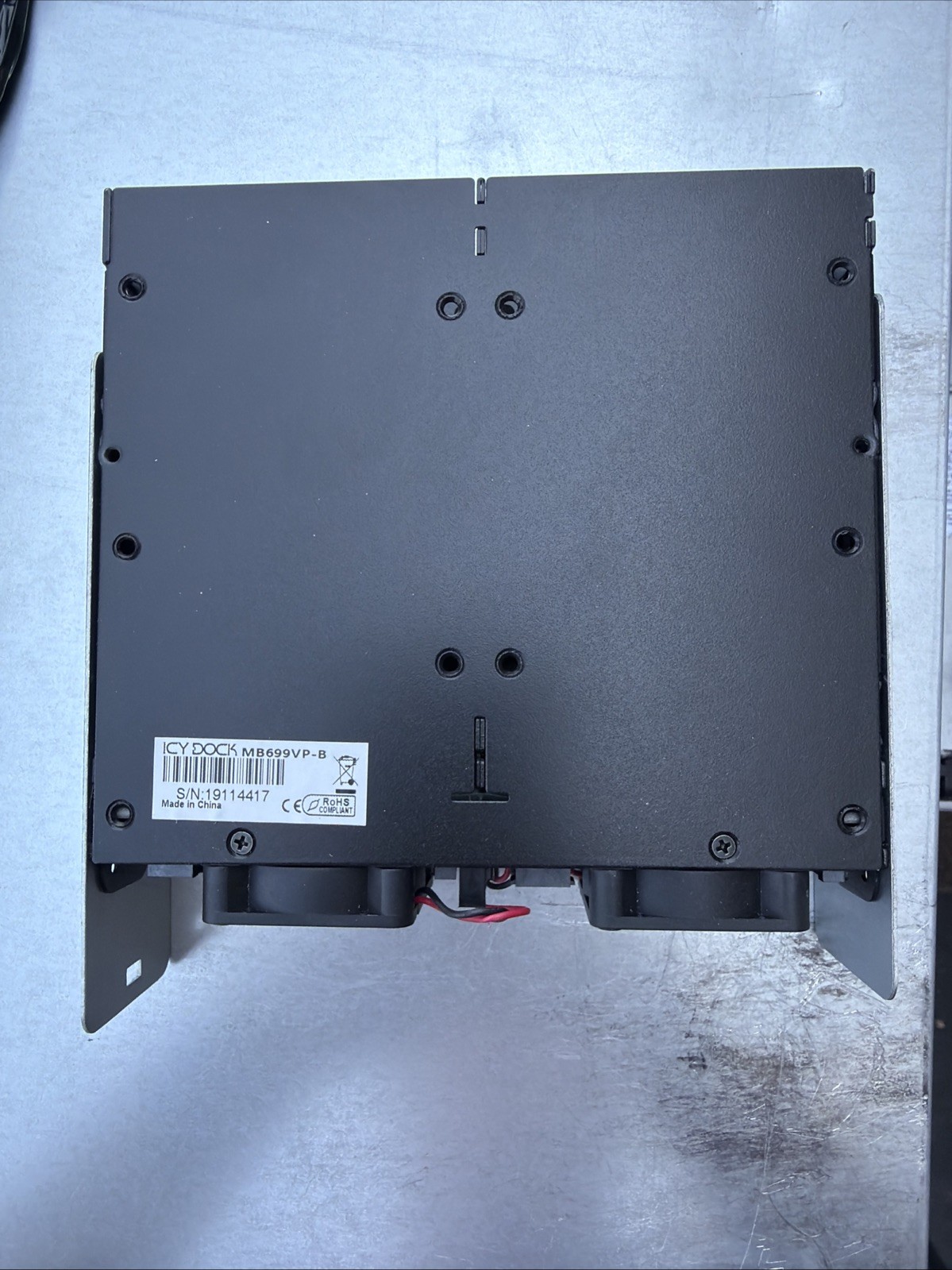Icy Dock MB699VP-B Drive Bay Panel - Black