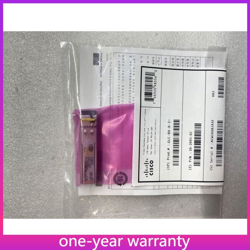 GLC-BX40-D-I 1000BASE-BX-D 1550nm-TX/1310nm-RX LC Cisco GLC-BX40-D-I 1000BASE-BX