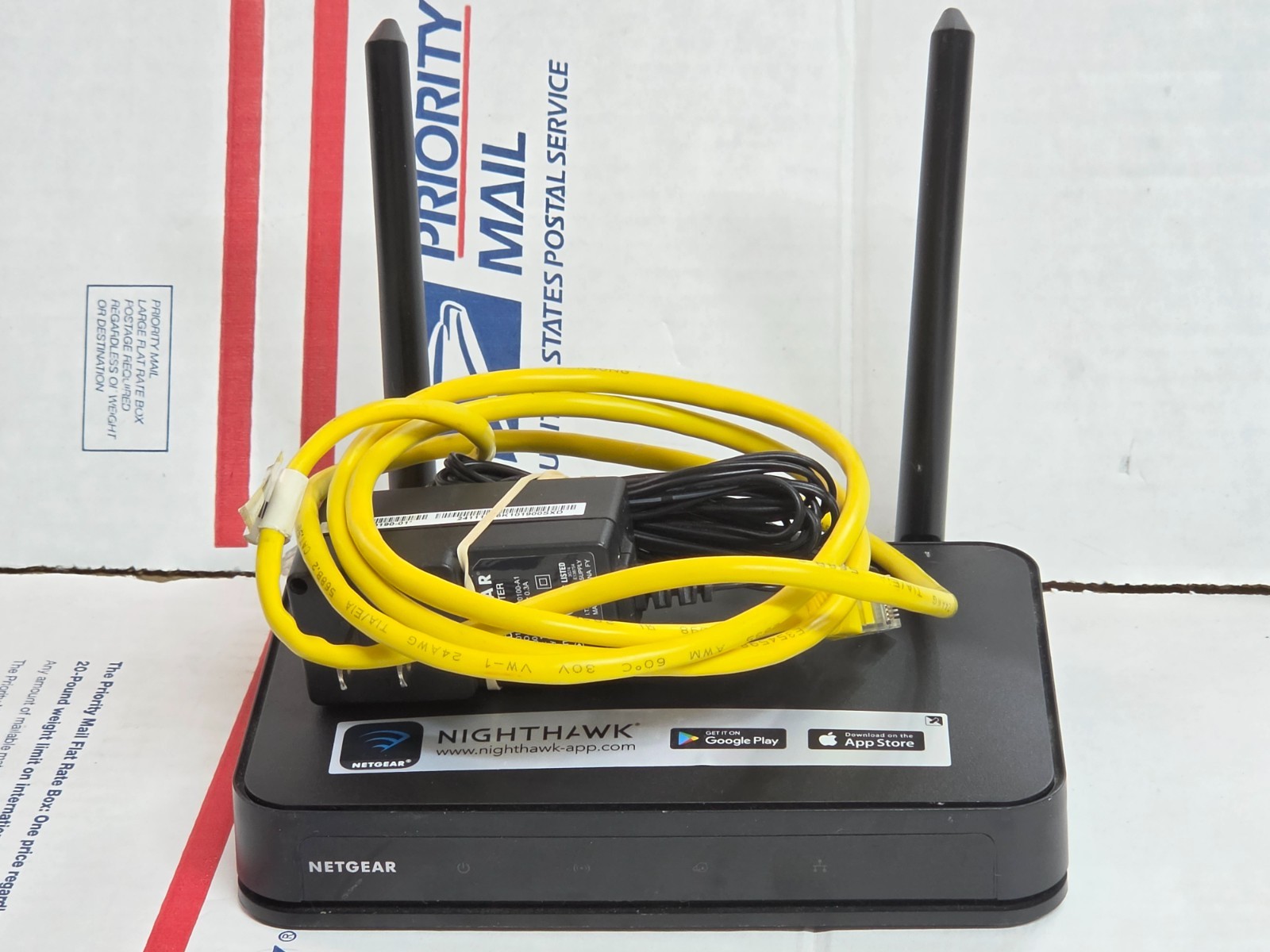 NETGEAR NIGHTHAWK R6020 AC750 DUAL-BAND WiFi 4 PORT WIRELESS ROUTER A5.12