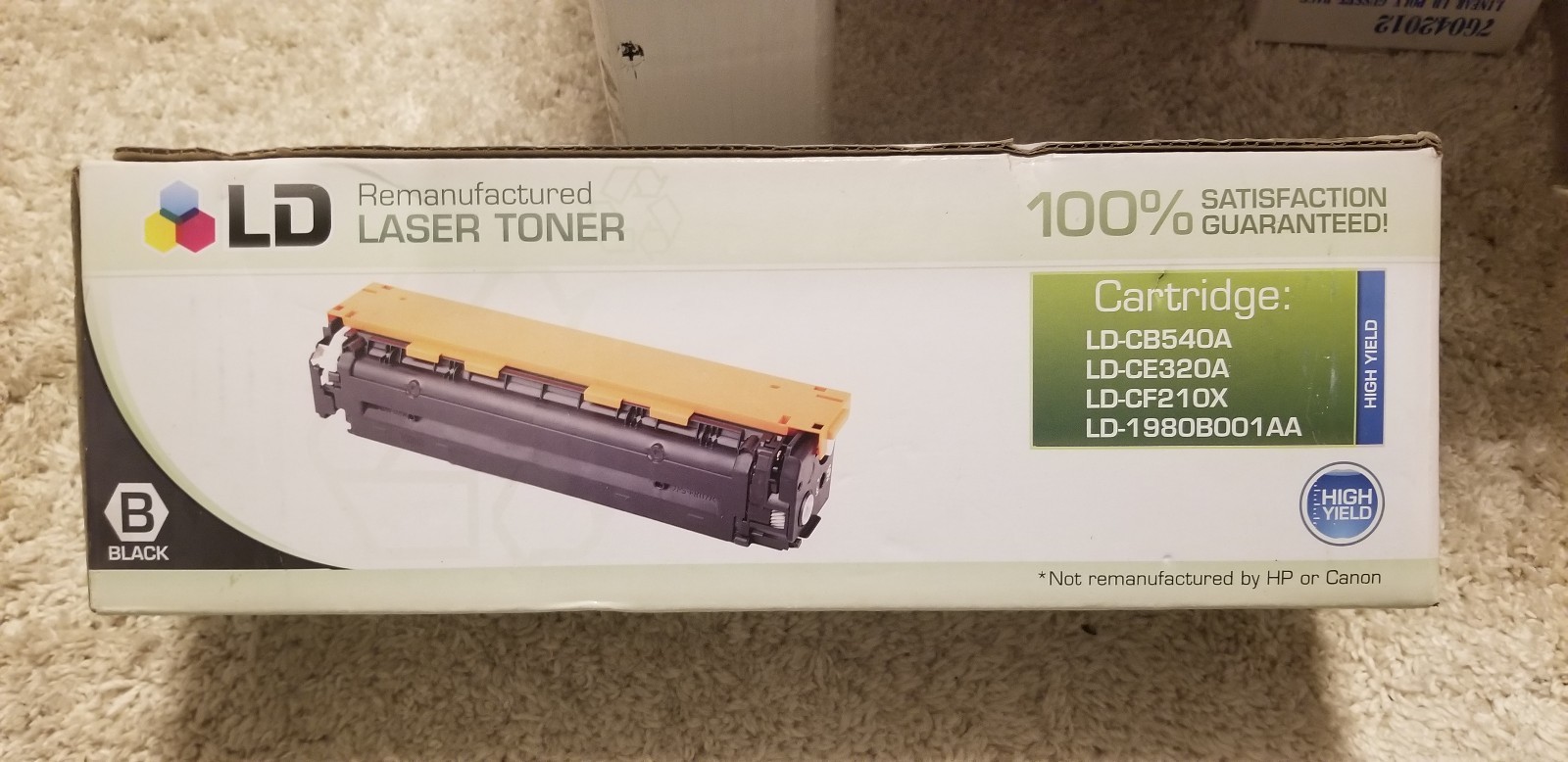 LD Remanufactured Laser Toner LD-CB540A HP Laser Jet CP1215/1515N/1518NI....