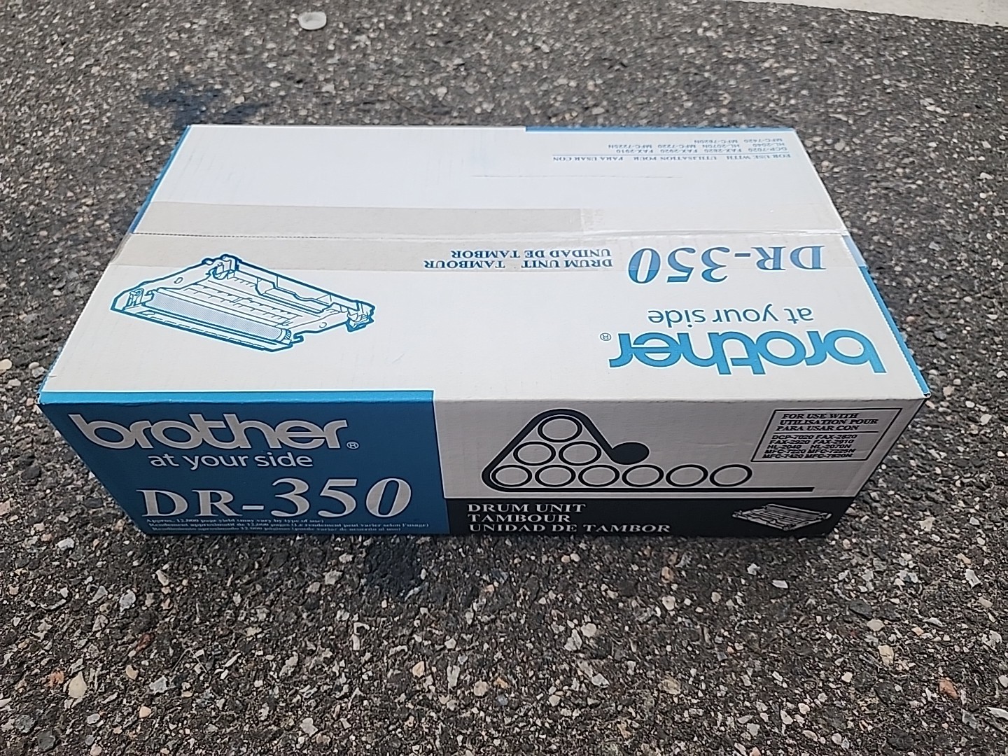 NEW Brother DR-350 Genuine Drum Unit Black Cartridge / SEALED BOX