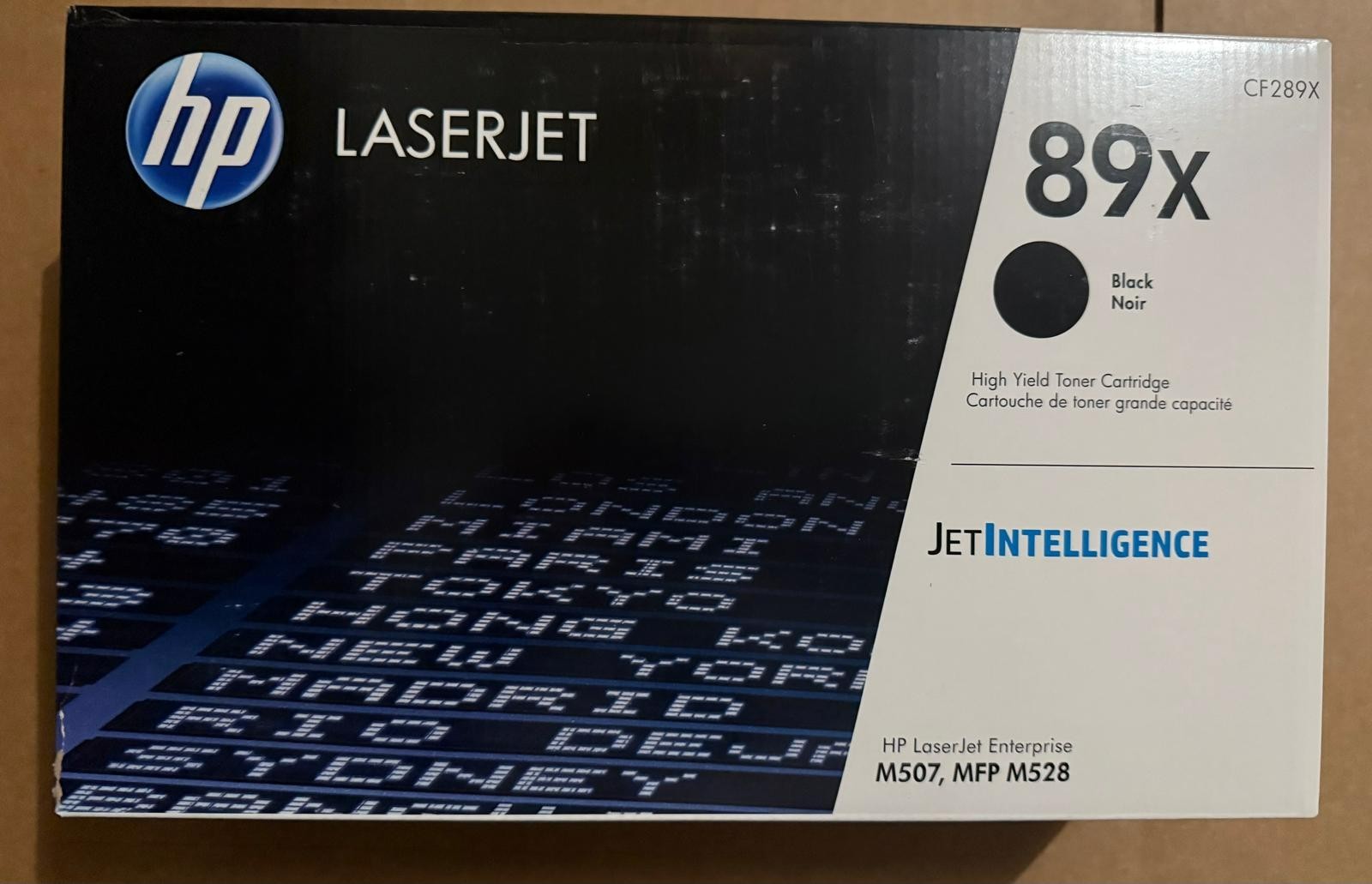 HP 89X Black High-yield Toner Cartridge