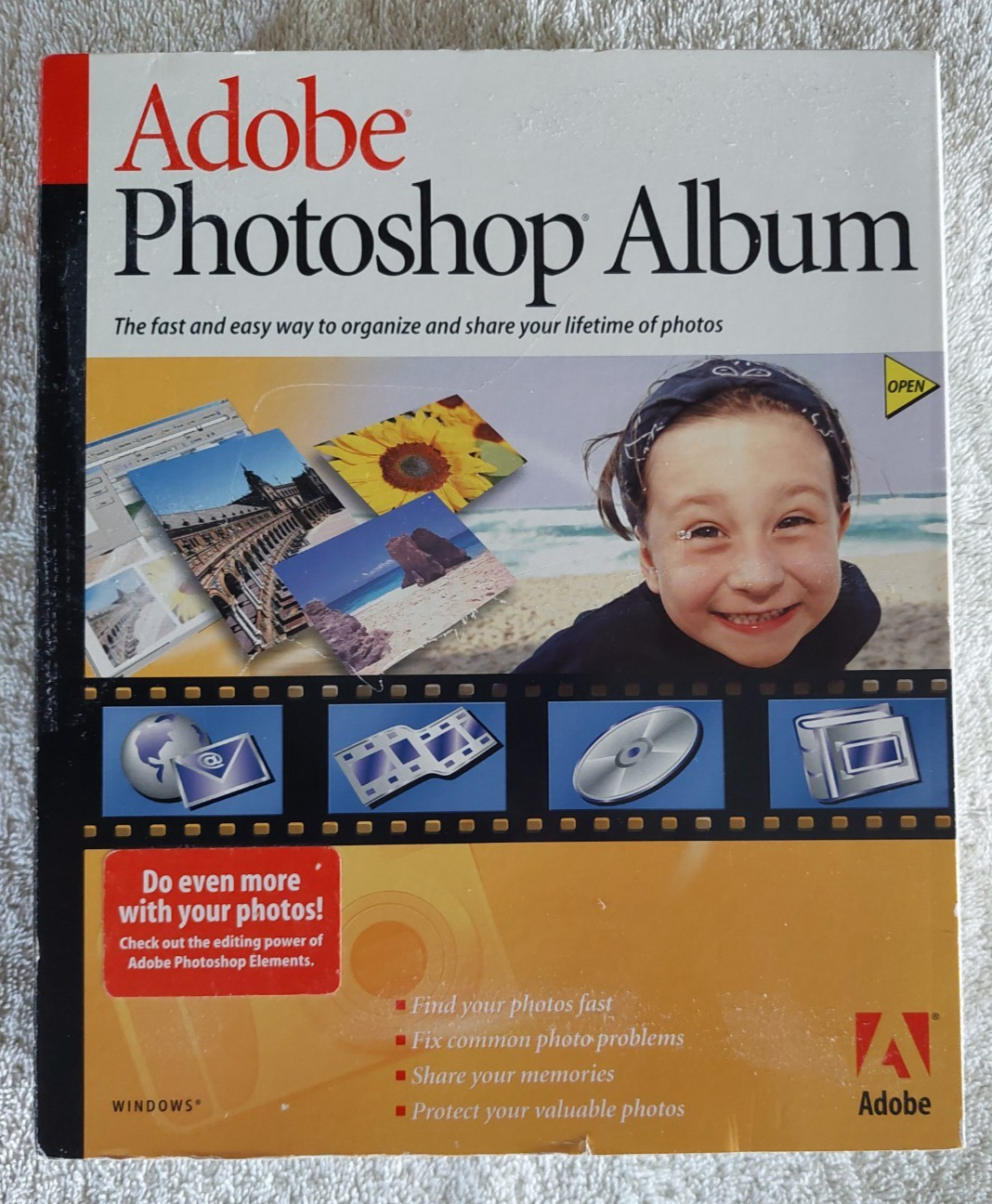 Adobe Photoshop Album  for Windows  with Manual for WinXP