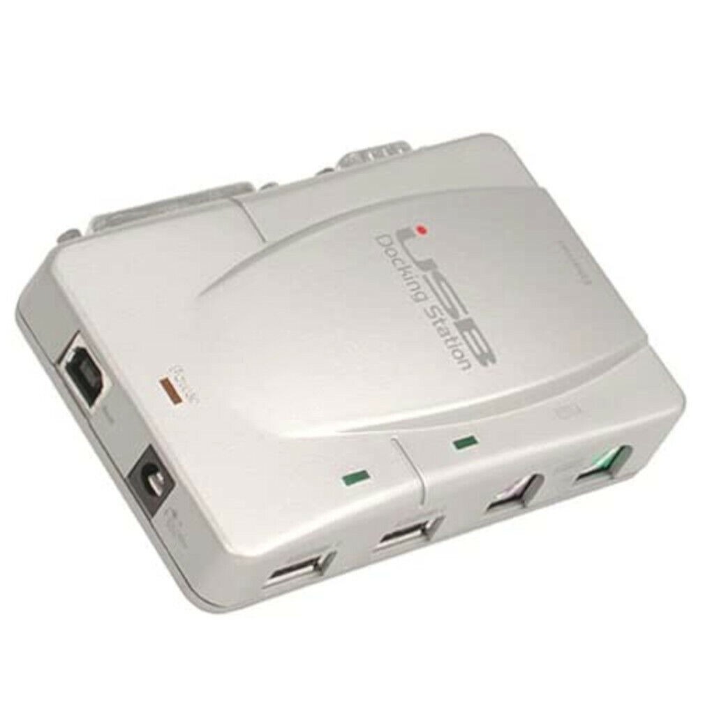 IOGEAR GUC2000L MiniDock Port Replicator (Connects Via The USB Port)