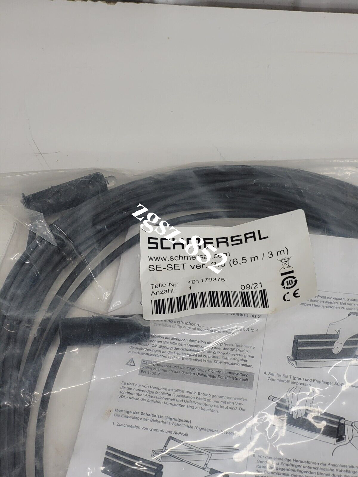 SE-SET VER.2.0 101179 Schmersal Safety Sensor Brand New Fast Shipping FedEx DHL