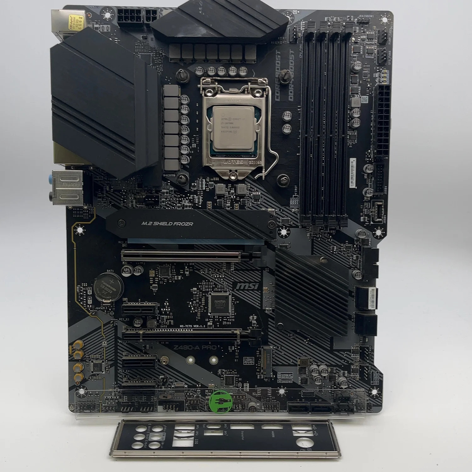 MSi Z490-A Pro LGA 1200 Intel Core i7-10700K 8 Core 3.80GHz ATX