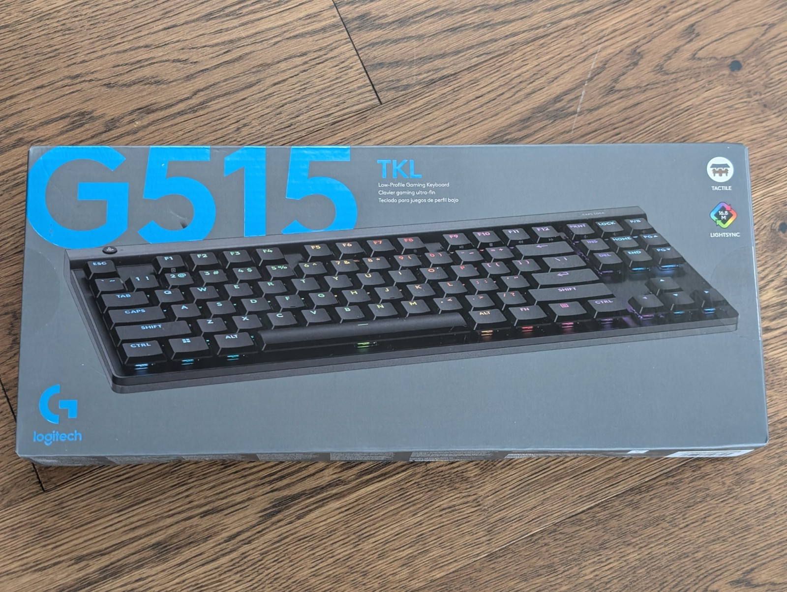 Brand New Logitech G515 TKL Wired Tactile Low-Profile Gaming Keyboard 920-012868