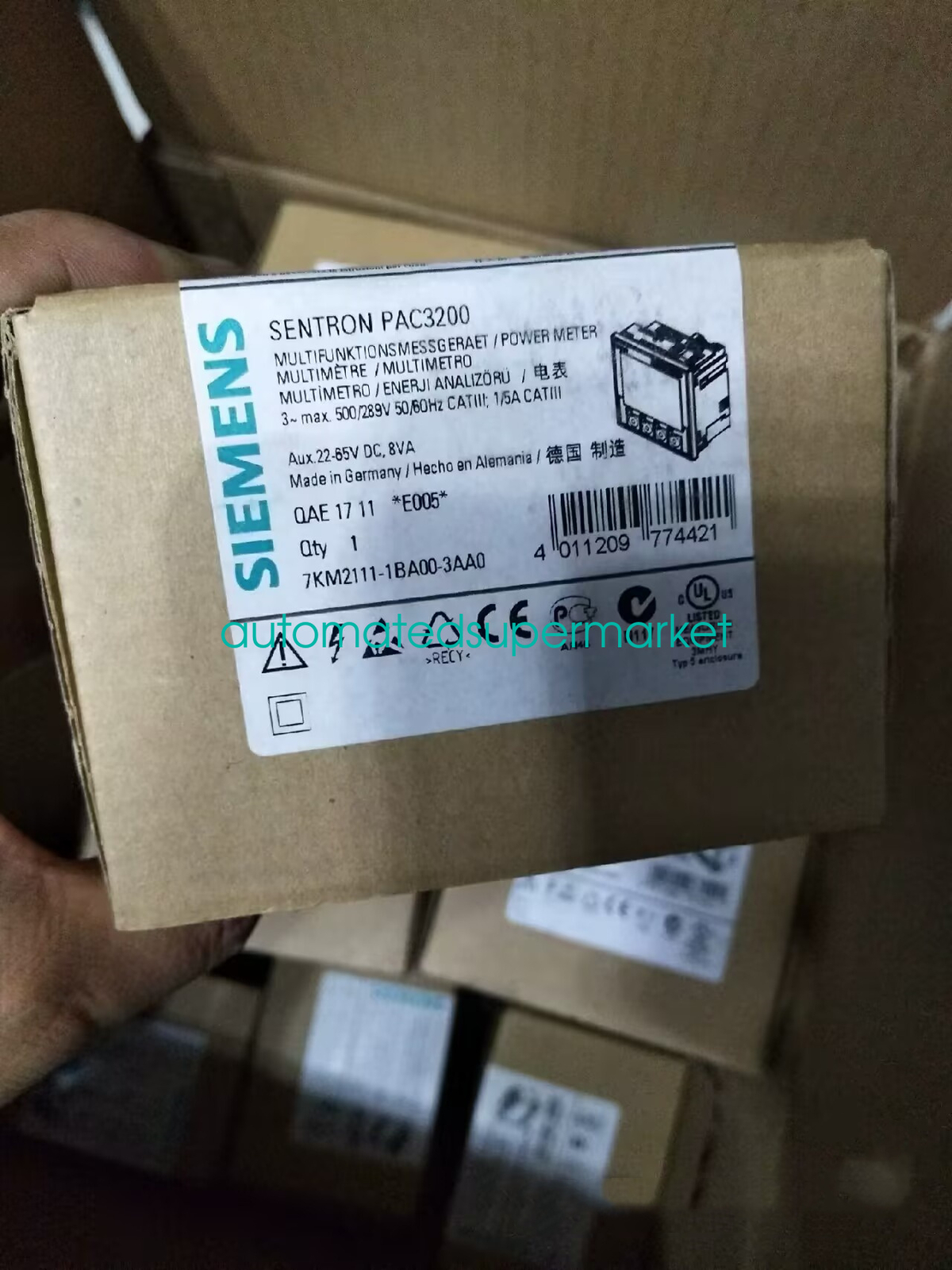 1PC NEW 7KM2111-1BA00-3AA0 Instrument Shipping by DHL/FedEX