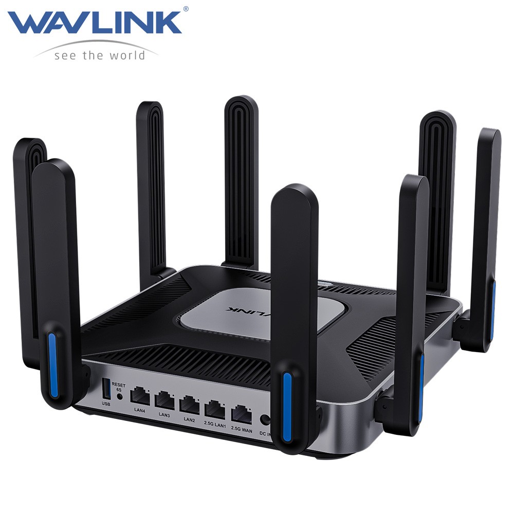 WAVLINK 6000Mbps 3000Mbps WiFi 6 Gaming Router 2.5G WAN/LAN AC1200 Router Option