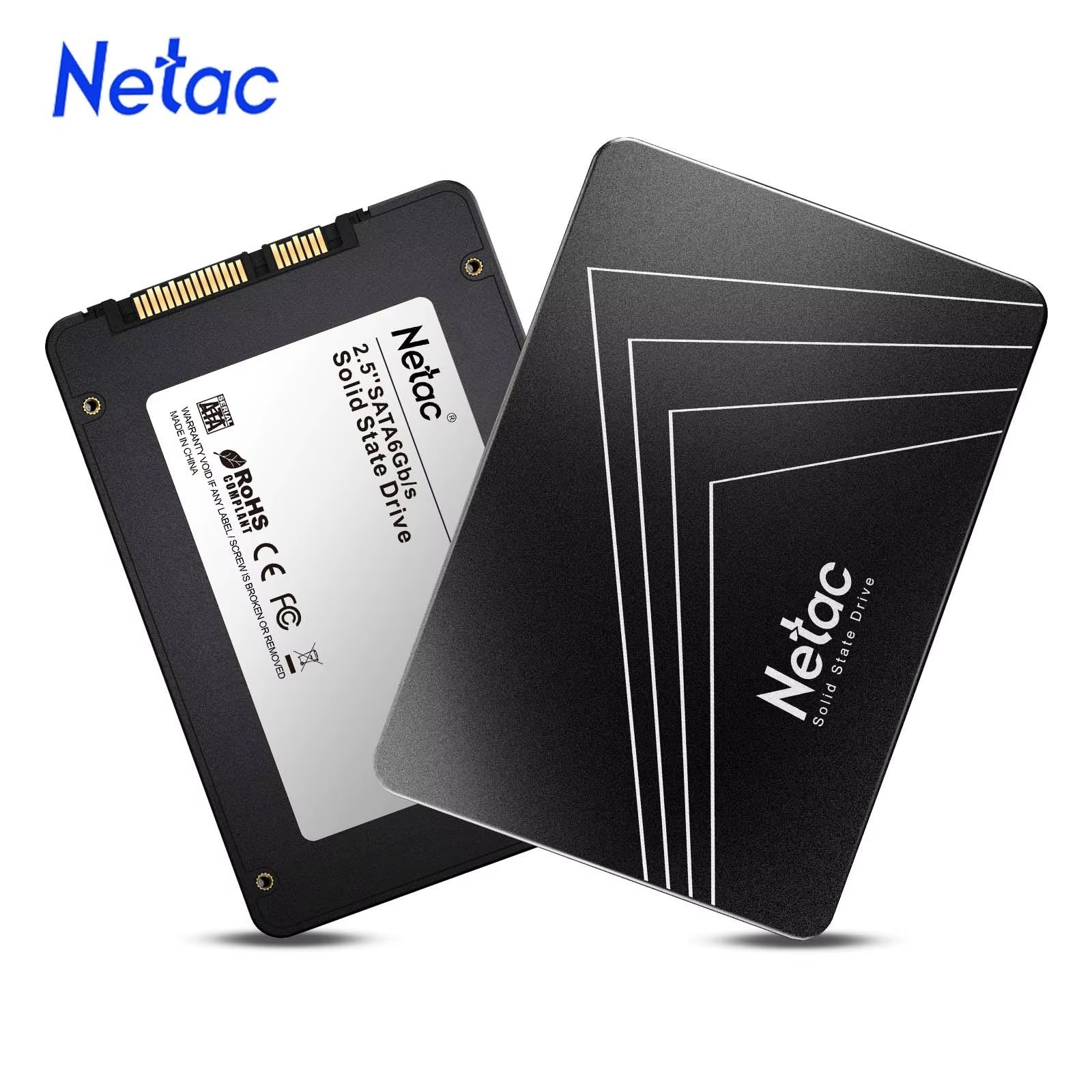 Netac 128GB 256GB 512GB 1TB 2TB SATA III 2.5" Internal SSD for PC Laptop