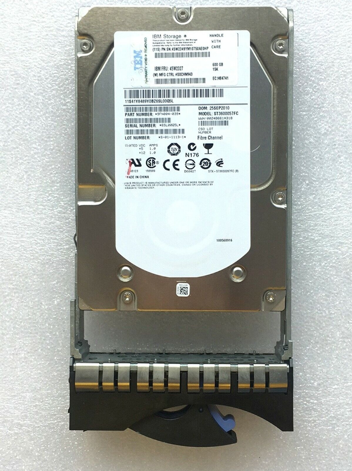 compatible IBM 45W2327 45W2349 45W3387 DS8000 8700 600G15K ST3600057FC