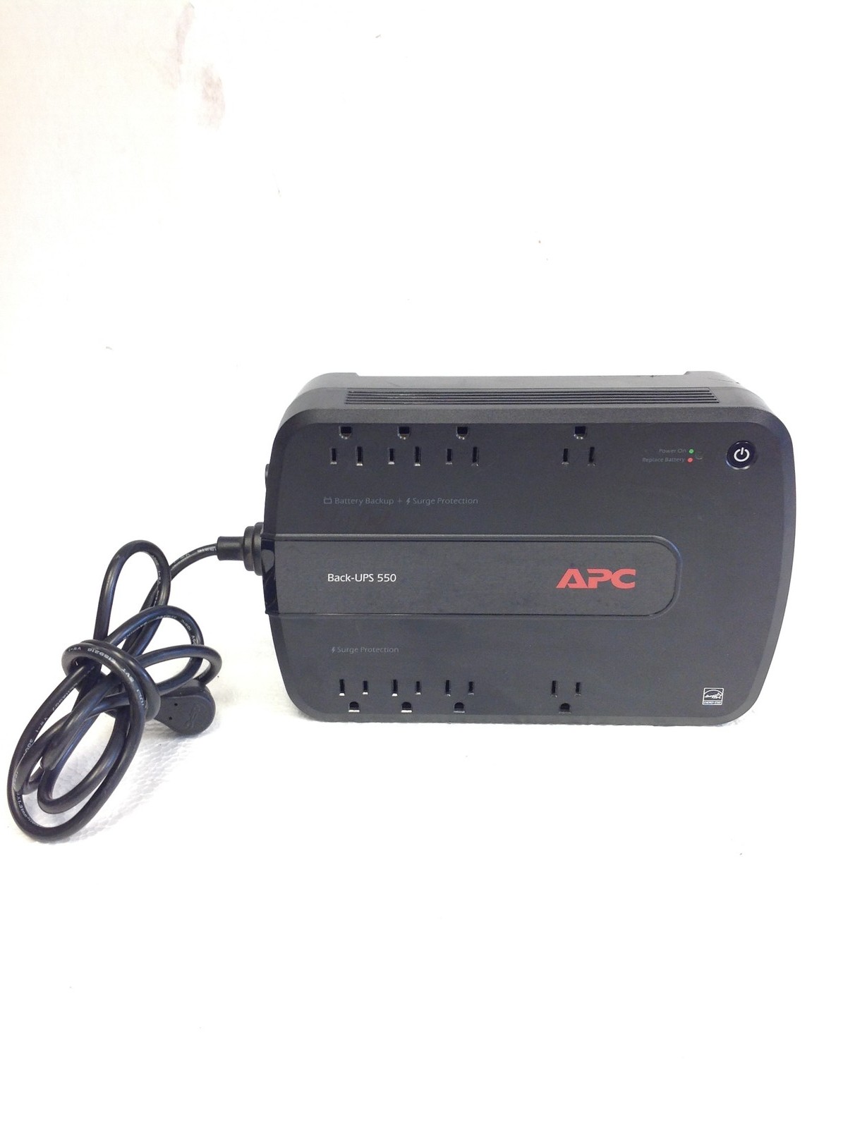 APC Back-UPS 550 BE550G Battery Backup Surge Protector,NO Battery, 