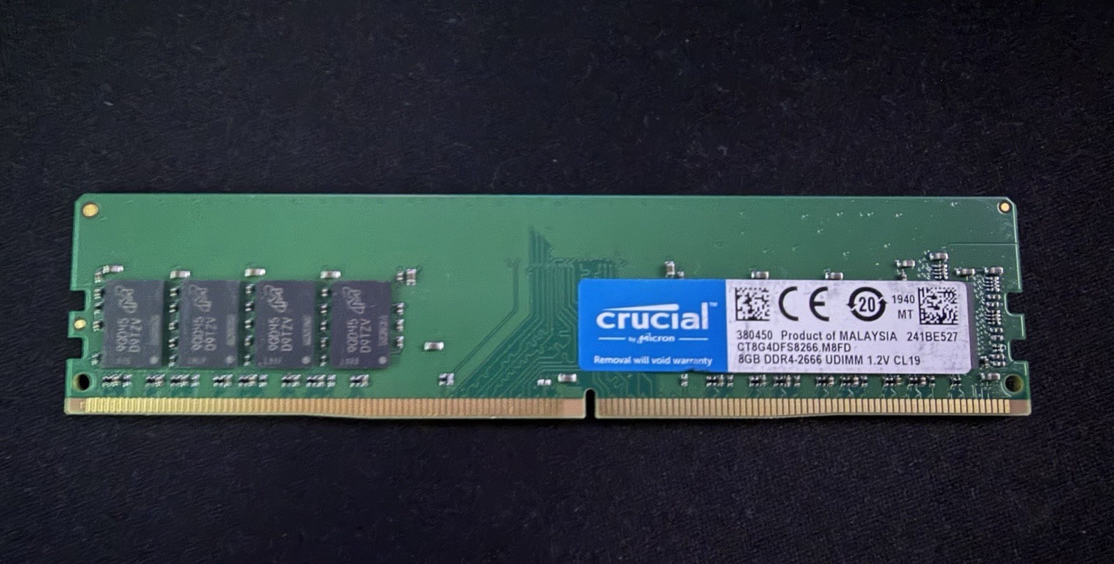 Crucial 8GB DDR4-2666 (CT8G4DFS8266)
