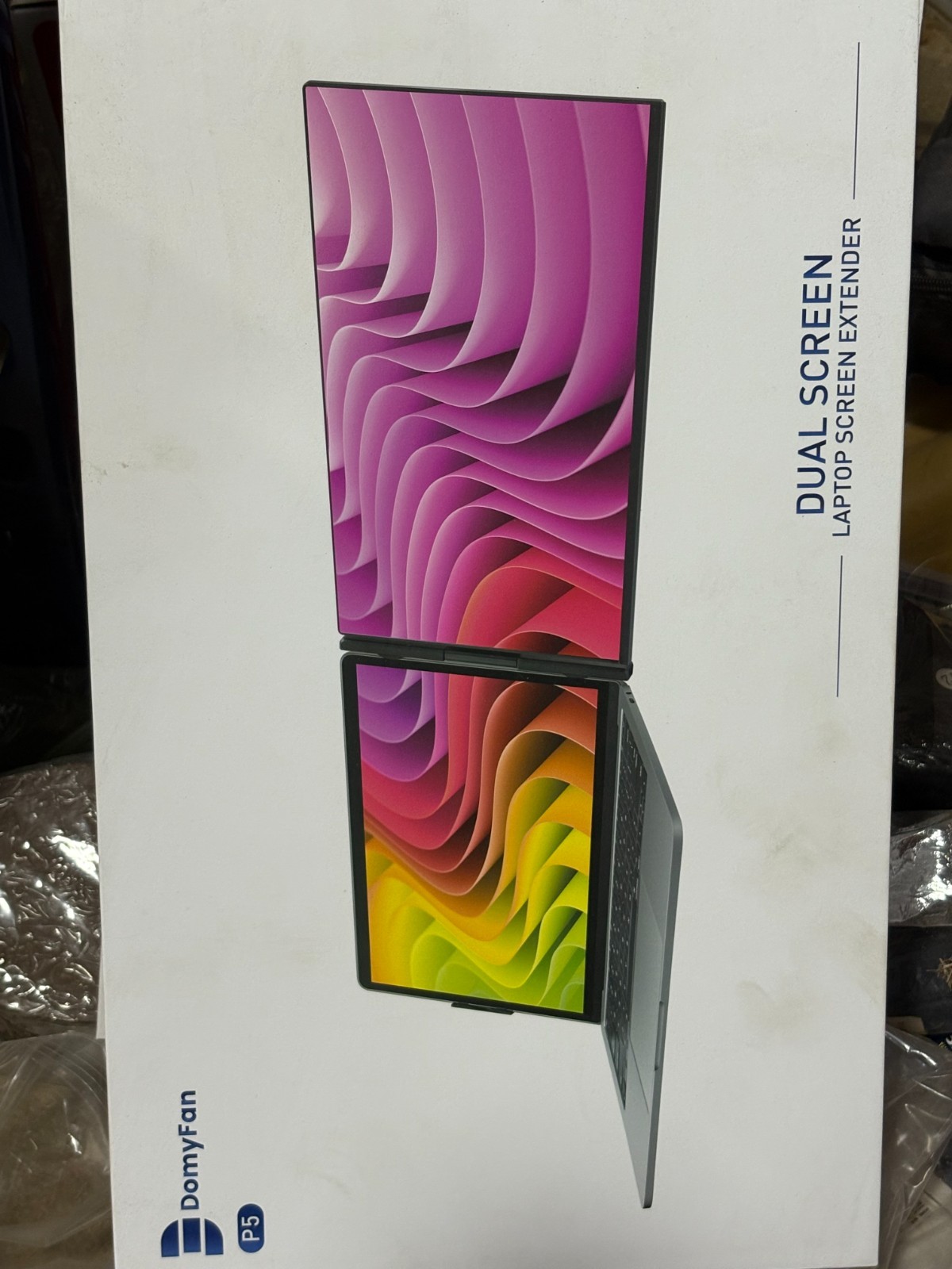 DomyFan S1 14" Laptop Dual Screen Extender – Brand New In Box