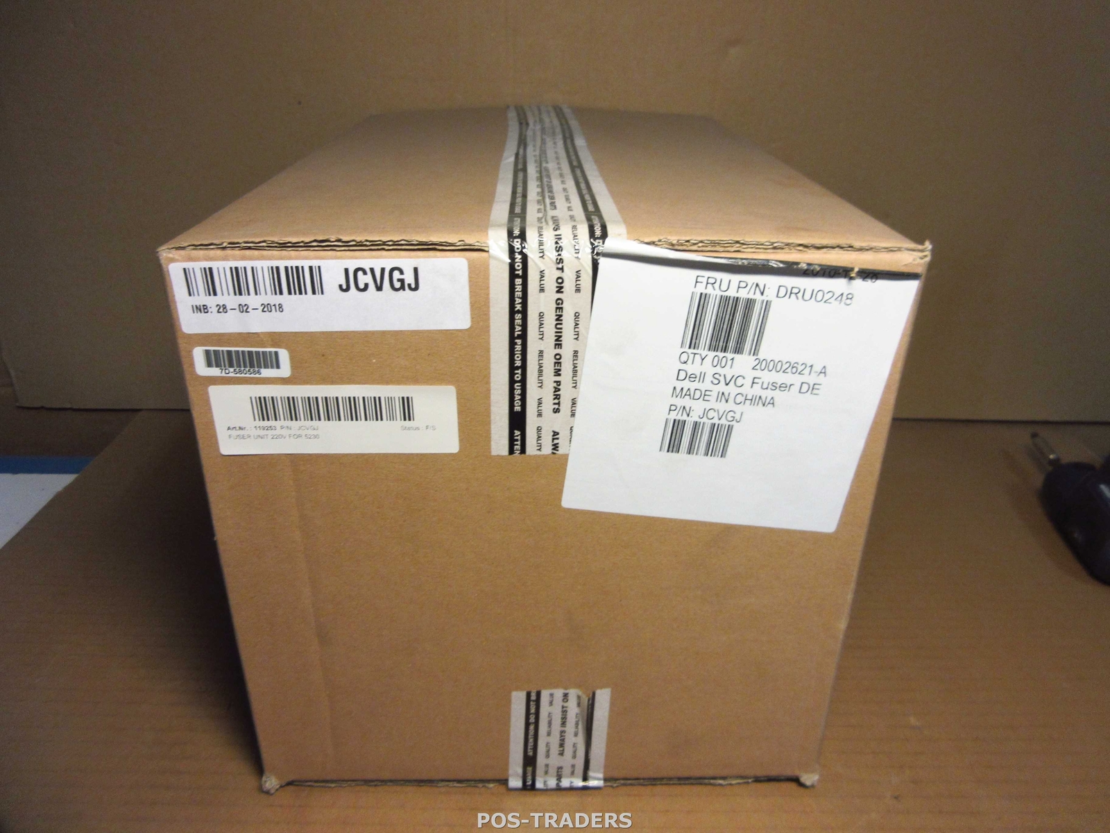Dell JCVGJ 5230DN 5350DN 5535DN Laser Printer Fuser Unit 220V Genuine NEW NEW